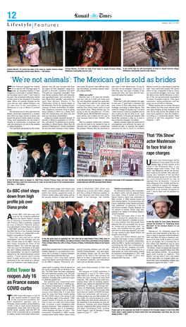 The Mexican Girls Sold As Brides