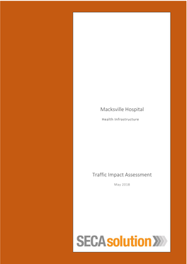 Macksville Hospital Traffic Impact Assessment