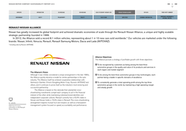 Renault-Nissan Alliance CSR DATA Third-Party Comment