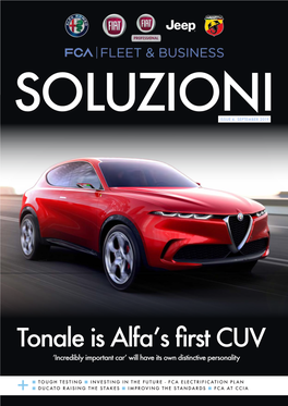Tonale Is Alfa's First
