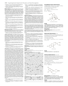 Alloclamide Hydrochloride (Rinnm) CARBON TETRACHLORIDE