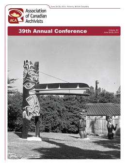 Conference Program Page June 26-28, 2014 Victoria, British Columbia