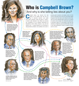 Who Is Campbell Brown? and Why Is She Telling Lies About You?