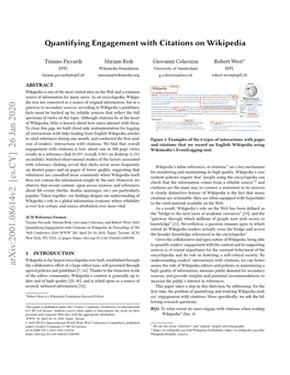 Quantifying Engagement with Citations on Wikipedia