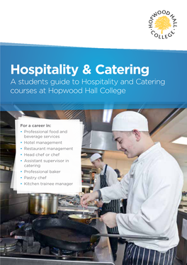 Hospitality & Catering