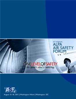 ALPA Air Safety Forum