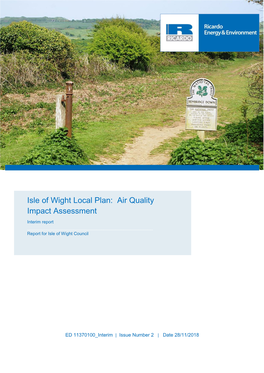 Air Quality Impact Assessment