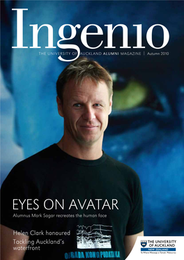 EYES on AVATAR Alumnus Mark Sagar Recreates the Human Face