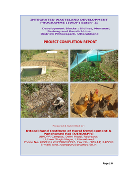 Project Completion Report