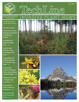 Techline Invasive Plant News Presort Standard C/O Weed Management Services U.S