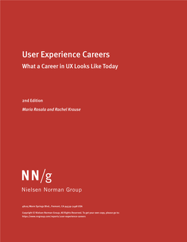 User Experience Careers What a Career in UX Looks Like Today