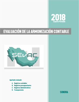 SONORA Evaluación De La Armonización Contable