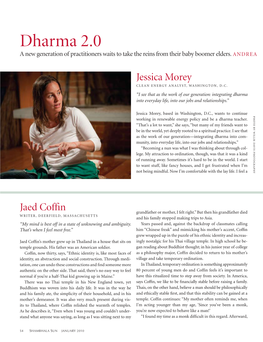 Dharma 2.0 a New Generation of Practitioners Waits to Take the Reins from Their Baby Boomer Elders