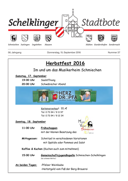 Herbstfest 2016