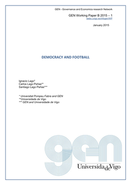 Democracy and Football