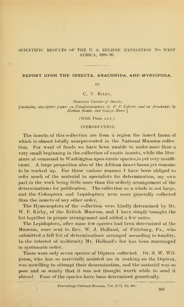 Proceedings of the United States National Museum