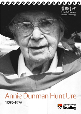 Annie Dunman Hunt Ure 1893–1976 Portrait of Annie Dunman Hunt As a Young Student