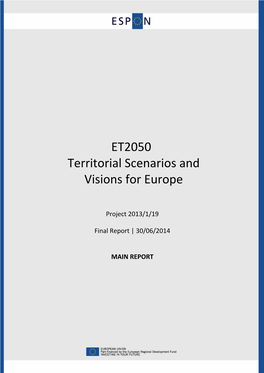 ET2050 Territorial Scenarios and Visions for Europe