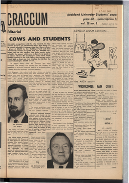 Cows and Students