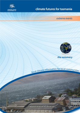 Climate Futures for Tasmania & ECOSYSTEMS CRC