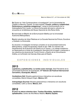 Curriculum Vitae Completo [PDF]