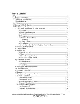 Table of Contents Maps