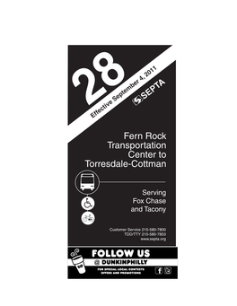 Fern Rock Transportation Center to Torresdale-Cottman