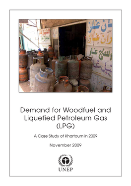 Demand for Woodfuel and Liquefied Petroleum Gas (LPG)