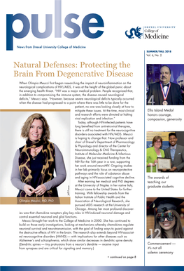 Natural Defenses: Protecting the Brain from Degenerative Disease