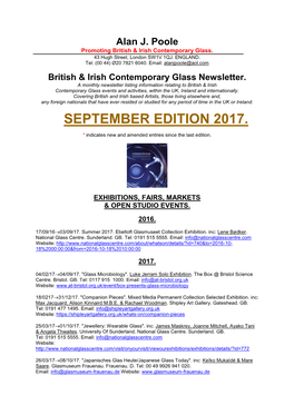 September Edition 2017