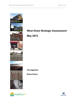 West Howe Strategic Assessment May 2012 Page 1 of 118