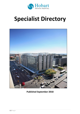 Specialist Directory
