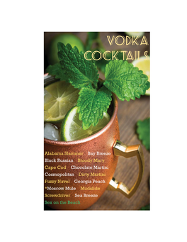 Vodka Cocktails