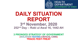 Deaths Between 2 November 2020 8 AM to 3 November 2020 8 AM 06