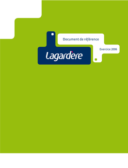 Document De Référence 2006 Lagardère