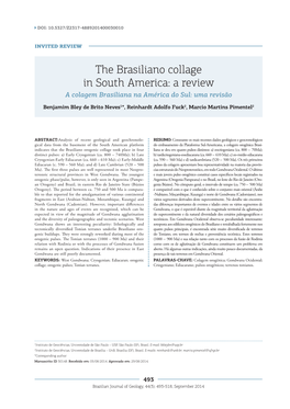 The Brasiliano Collage in South America: a Review a Colagem Brasiliana Na América Do Sul: Uma Revisão