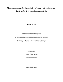 Chroococcidiopsis 16S Rrna Dataset