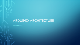 Arduino Architecture