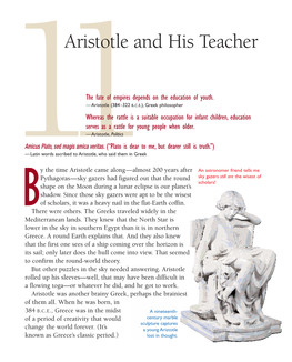 11Aristotle and His Teacher