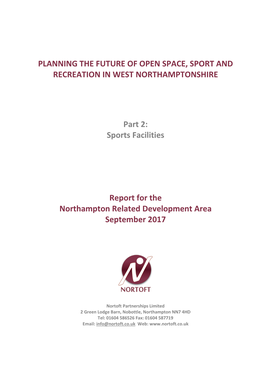 Part 2: Sports Facilities