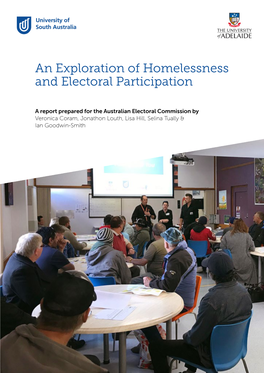 An Exploration of Homelessness and Electoral Participation