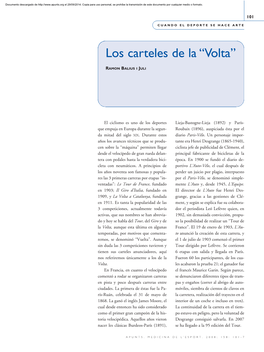 Los Carteles De La “Volta”