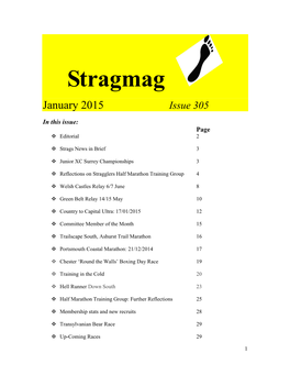 Stragmag January 2015 Issue 305