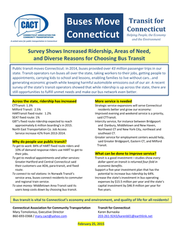 Buses Move Connecticut