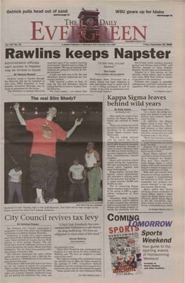 Rawlins Keeps Napster