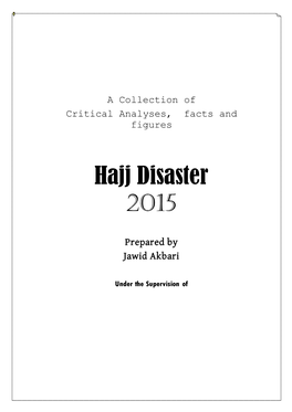 Hajj Disaster 2015