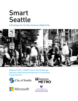 Smart Seattle a Prototype for the New Century’S Digital City