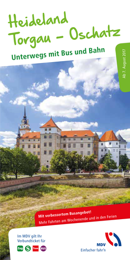 Heideland Torgau - Oschatz Unterwegs Mit Bus Und Bahn Ab 7