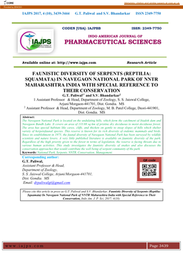 Pharmaceutical Sciences