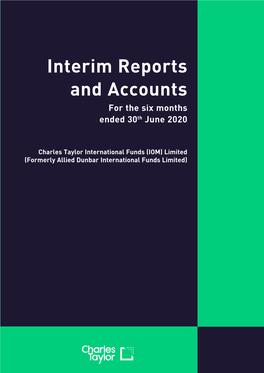 Interim Report and Accounts 2020